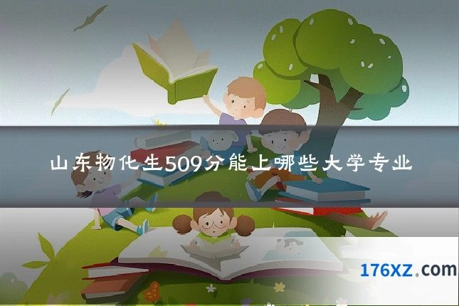 山东物化生509分能上哪些大学专业