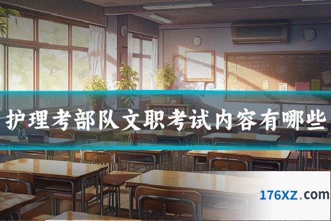 护理考部队文职考试内容有哪些