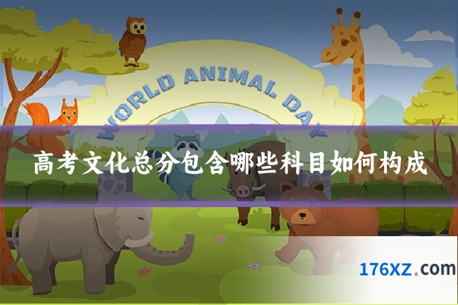 高考文化总分包含哪些科目如何构成
