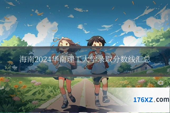 海南2024华南理工大学录取分数线汇总