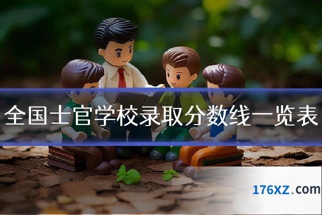 全国士官学校录取分数线一览表
