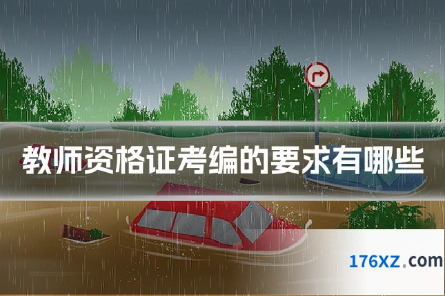 教师资格证考编的要求有哪些