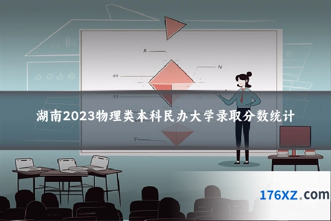湖南2023物理类本科民办大学录取分数统计