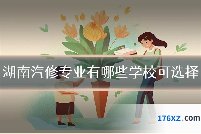 湖南汽修专业有哪些学校可选择