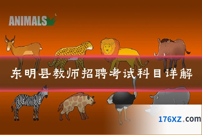 东明县教师招聘考试科目详解