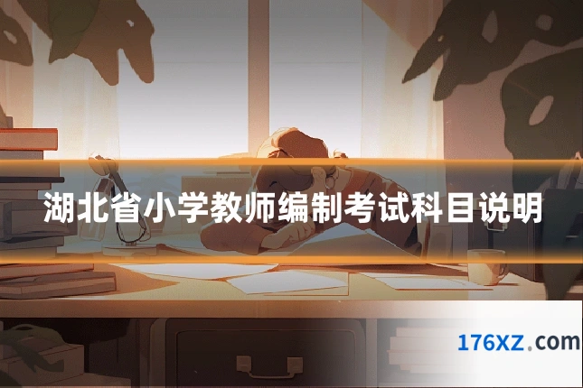 湖北省小学教师编制考试科目说明