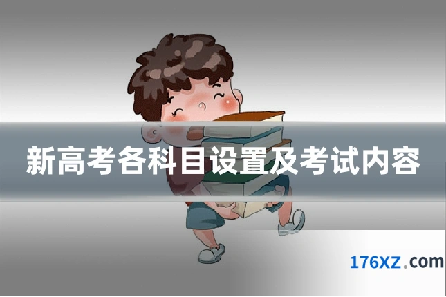 新高考各科目设置及考试内容