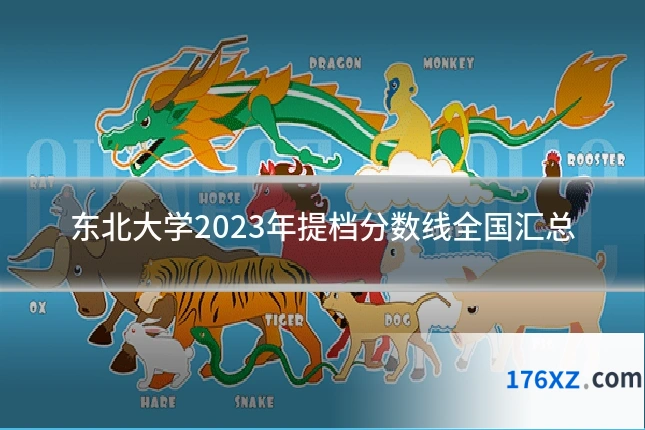 东北大学2023年提档分数线全国汇总