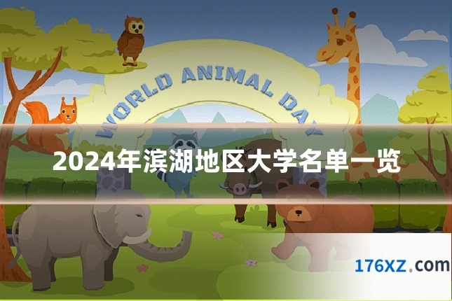 2024年滨湖地区大学名单一览