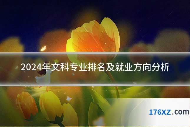 2024年文科专业排名及就业方向分析
