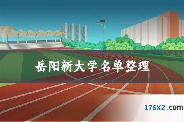 岳阳新大学名单整理