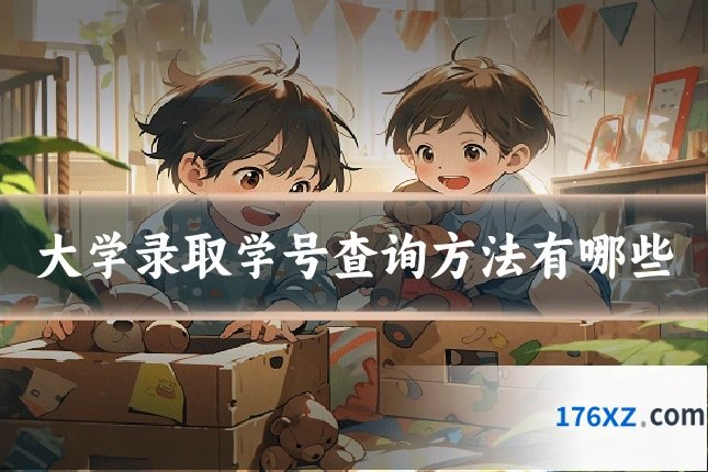 大学录取学号查询方法有哪些