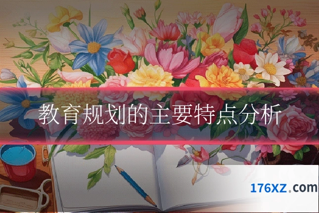 教育规划的主要特点分析