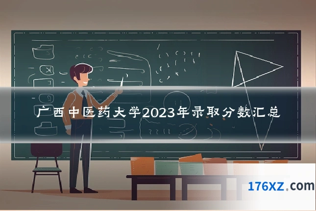 广西中医药大学2023年录取分数汇总