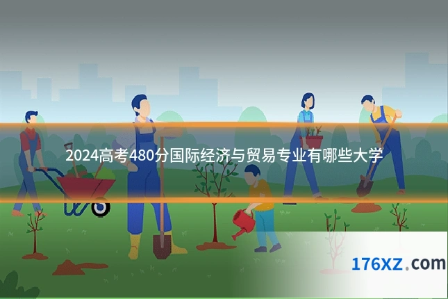 2024高考480分国际经济与贸易专业有哪些大学