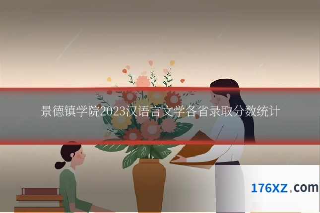 景德镇学院2023汉语言文学各省录取分数统计