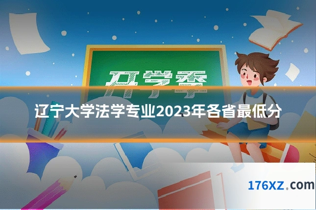 辽宁大学法学专业2023年各省最低分