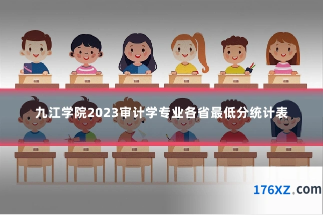 九江学院2023审计学专业各省最低分统计表