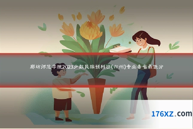 廊坊师范学院2023少数民族预科班(六州)专业各省最低分