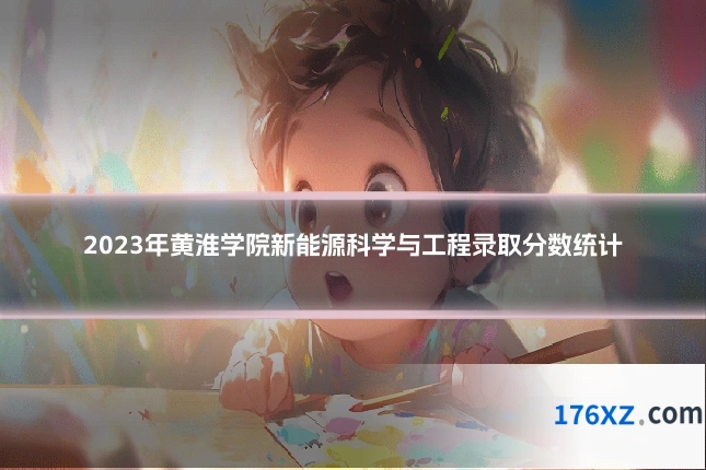 2023年黄淮学院新能源科学与工程录取分数统计