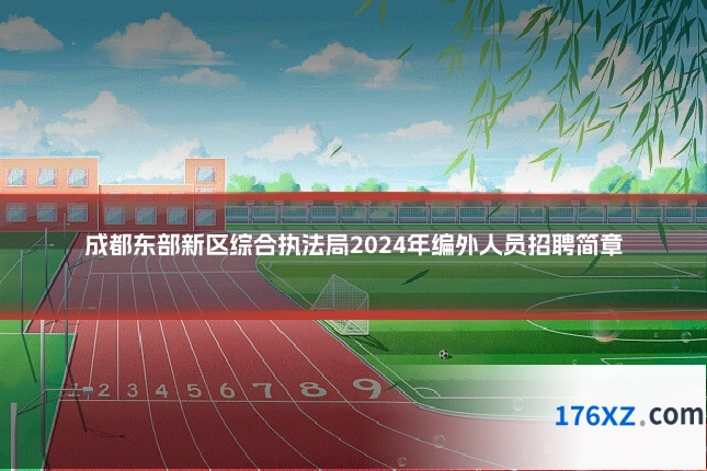 成都东部新区综合执法局2024年编外人员招聘简章