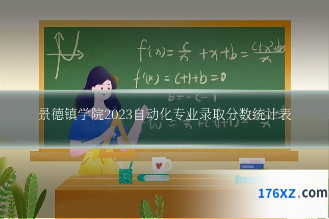 景德镇学院2023自动化专业录取分数统计表