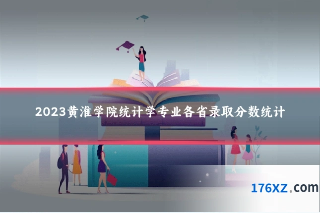 2023黄淮学院统计学专业各省录取分数统计