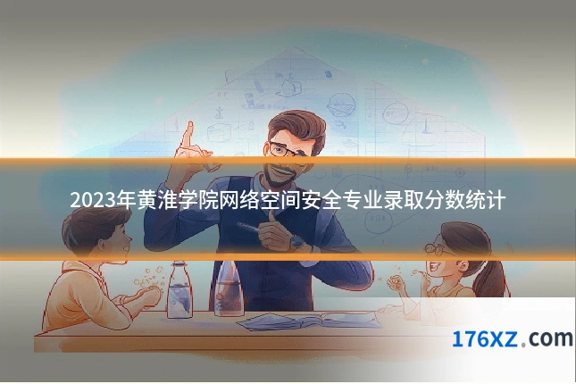 2023年黄淮学院网络空间安全专业录取分数统计