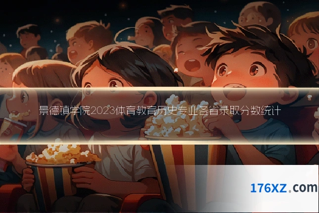 景德镇学院2023体育教育历史专业各省录取分数统计