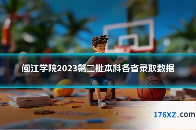 闽江学院2023第二批本科各省录取数据