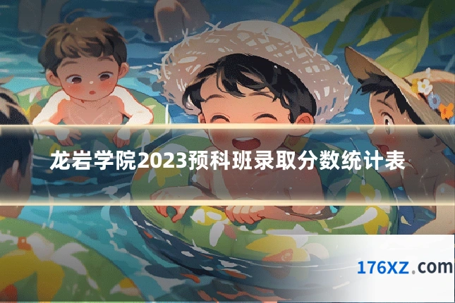 龙岩学院2023预科班录取分数统计表