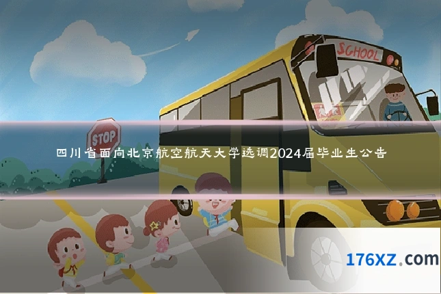 四川省面向北京航空航天大学选调2024届毕业生公告