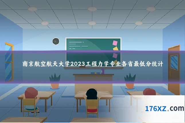 南京航空航天大学2023工程力学专业各省最低分统计