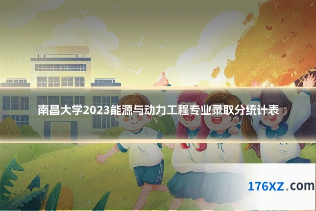 南昌大学2023能源与动力工程专业录取分统计表