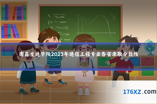 南昌交通学院2023年通信工程专业各省录取分数线