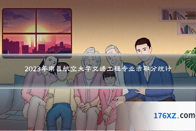 2023年南昌航空大学交通工程专业录取分统计