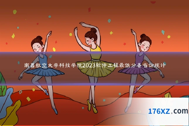 南昌航空大学科技学院2023软件工程最低分各省份统计