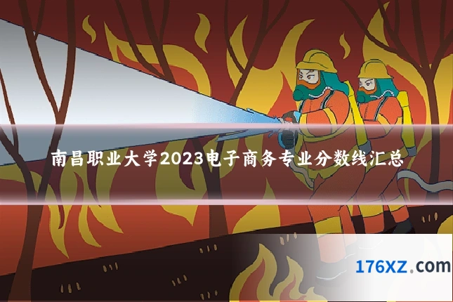 南昌职业大学2023电子商务专业分数线汇总