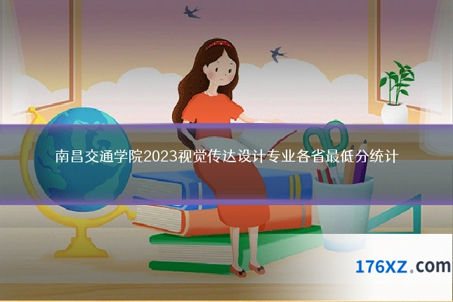 南昌交通学院2023视觉传达设计专业各省最低分统计