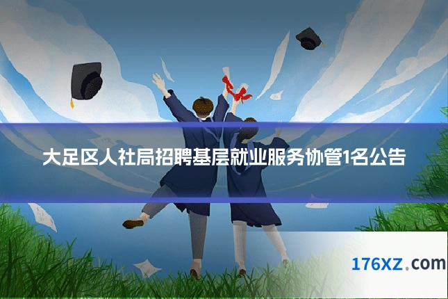 大足区人社局招聘基层就业服务协管1名公告