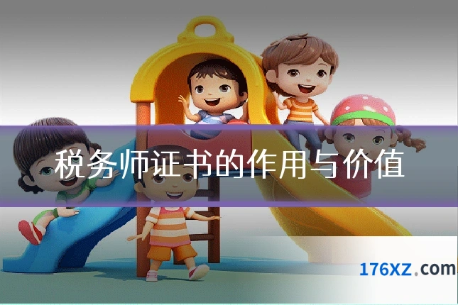 税务师证书的作用与价值