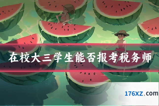 在校大三学生能否报考税务师