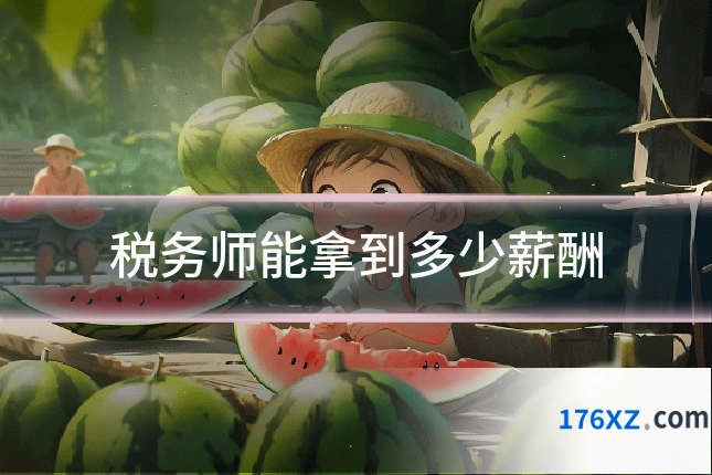 税务师能拿到多少薪酬
