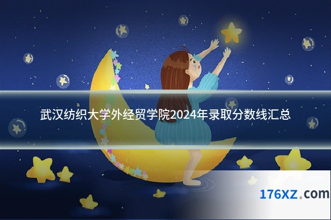 武汉纺织大学外经贸学院2024年录取分数线汇总