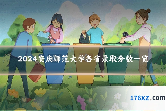 2024安庆师范大学各省录取分数一览