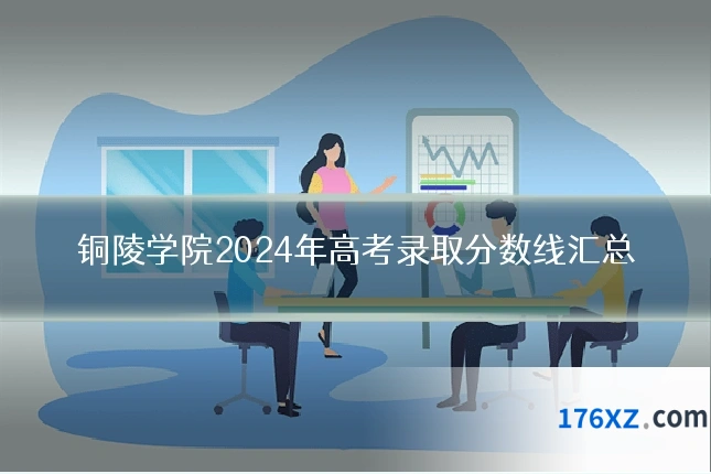 铜陵学院2024年高考录取分数线汇总
