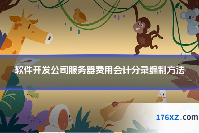 软件开发公司服务器费用会计分录编制方法