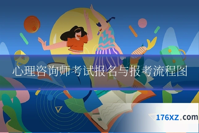 心理咨询师考试报名与报考流程图
