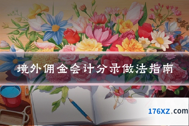 境外佣金会计分录做法指南