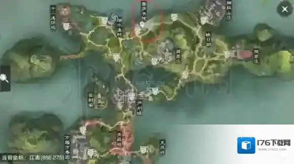 楚留香618打坐地点 618坐观万象打坐修炼地点坐标